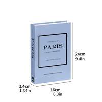 Livre de simulation nordique simple, livre décoratif moderne, accessoires de photographie, modèle de boîte de rangement pour livres, décoration