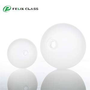 Pantalla de lámpara globo OEM de vidrio borosilicato 3.3 soplado y recubierto para apliques de pared y decoración del hogar, ideal para iluminación colgante interior. - Product Image 1