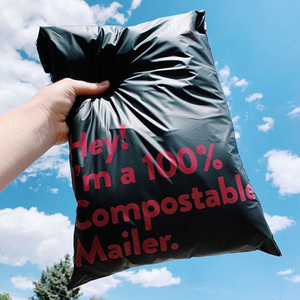 plástico sello de envío de correo de envío Mailer biodegradables ECO bolsa de polietileno para de embalaje de ropa - Product Image 3