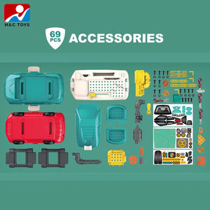 Ensemble <span class=keywords><strong>de</strong></span> jeu d'atelier <span class=keywords><strong>de</strong></span> réparation automobile en plastique 2 en 1, kit d'outils <span class=keywords><strong>de</strong></span> <span class=keywords><strong>bricolage</strong></span>, <span class=keywords><strong>jouet</strong></span> <span class=keywords><strong>de</strong></span> simulation <span class=keywords><strong>de</strong></span> dépôt pour enfants - Product Image 5