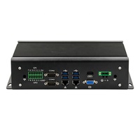 Industrial Fanless PC Intel I5/I7 Dual Gigabit LAN RS485 Phoenix Terminal 9V-36V Wide Voltage 8GB RAM 256GB SSD in Stock