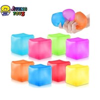 Jouets en mousse à glaçons JITENG, vente chaude, forme carrée, cube anti-stress, jouet sensoriel, jouet pas cher