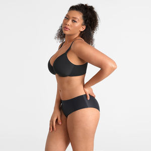 Reggiseno Demi Push-Up Senza Cuciture <span class=keywords><strong>con</strong></span> <span class=keywords><strong>Ferretto</strong></span>, Traspirante, in Maglia, per Uso Quotidiano, <span class=keywords><strong>con</strong></span> Spalline Regolabili - Vendita all'Ingrosso - Product Image 4