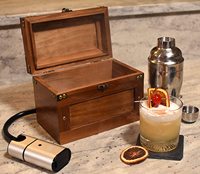 Kit de fumage à froid pour cocktails et whisky, écologique, 100% alimentaire, accessoires de bar en bois, traditionnel