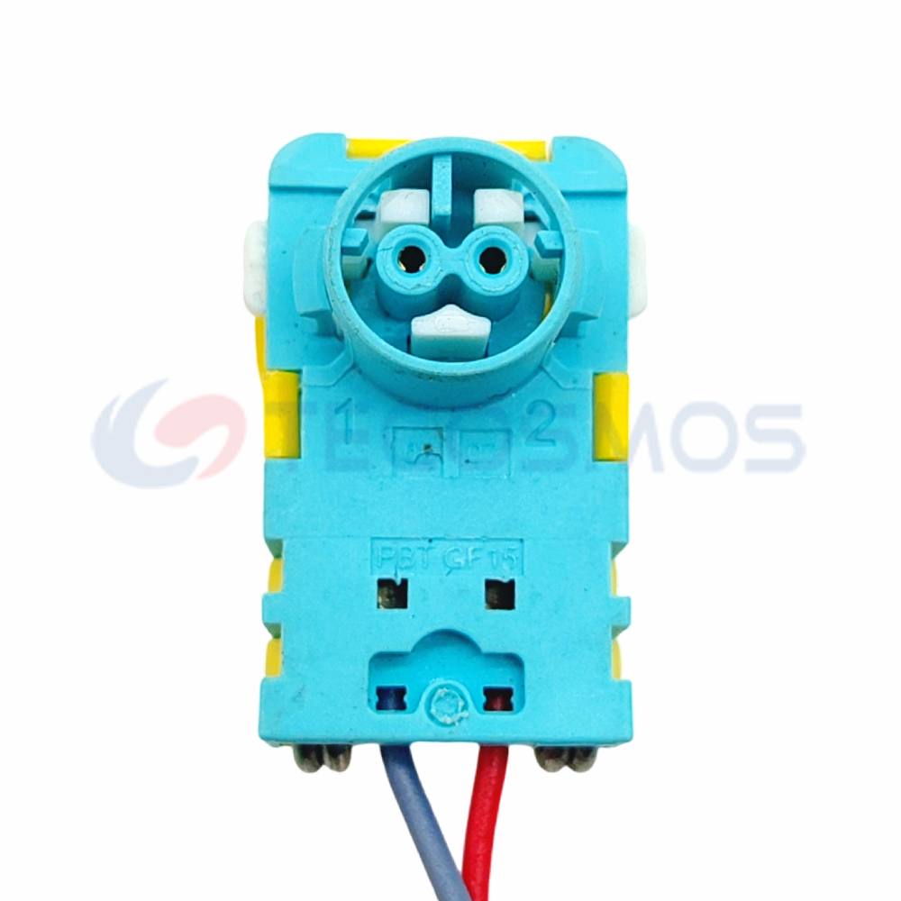 Auto Parts Automotive Steering Wheel PBT GF15 Electrical Connector Plug for Car 2-pin Female CT2--0146M-5