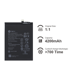 Batería de Litio Original OEM HB486486ECW para Teléfono Móvil <span class=keywords><strong>Huawei</strong></span> Mate20Pro <span class=keywords><strong>P30</strong></span> <span class=keywords><strong>PRO</strong></span> con Función de Carga y Capacidad Original en Stock - Product Image 3