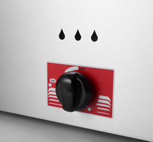 Газовая сковородка и фритюрница комбо из нержавеющей стали коммерческий кухонный инструмент - Product Image 6