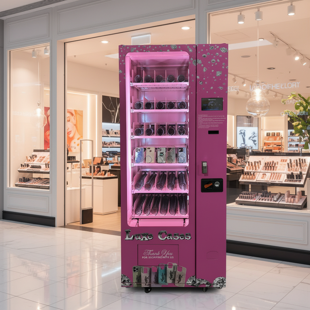 Top Seller Zhongda ZD-L-7 Cosmetics & Hair Vending Machine with Multi-Payment LED Display SDK Function and Colorful Light