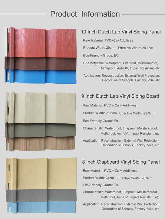 Fresh Look at Asa Wood Grain 5D Dl Eco Friendly Vinyl Siding Odm