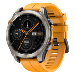 นาฬิกาสมาร์ทวอทช์ Zeblaze Stratos 4 GPS AMOLED สำหรับเล่นกีฬา กันน้ำ 5 ATM วัดอัตราการเต้นของหัวใจ SpO2 ติดตามการนอนหลับ สำหรับ Android - Product Image 4