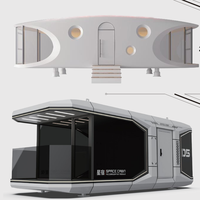 Maison mobile S-Mobile, capsule spatiale, mini-maisons, cabane, maisons modulaires
