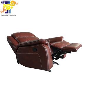 Mecedora reclinable para cine en casa, de cuero, de alta calidad, estilo americano, súper cómoda, con giratorio - Product Image 4