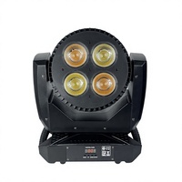 4-Augen COB LED Moving Head Light mit hoher Leistung, Bühnen-Wash- und Strobe-Effekt, professionell für DJ, Disco, Nachtclub, Hochzeit, Event, DMX512, 5000K