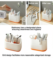 Meilleure Vente : Boîte de Rangement de Bureau Personnalisable avec Logo, Organisateur de Papeterie, Porte-Lettres, Porte-Notes, Porte-Stylos, Boîte de Rangement Cosmétique, Porte-Crayons