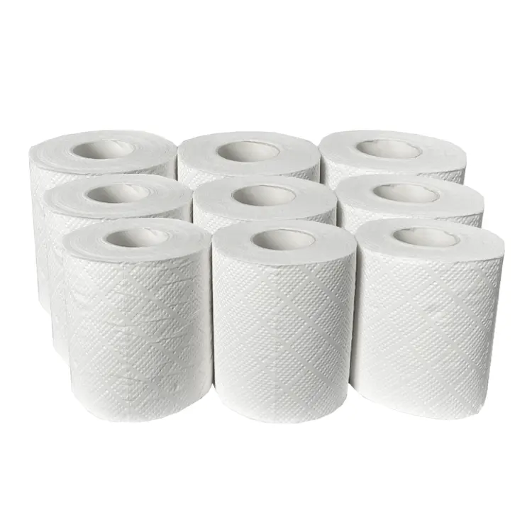 Hygiënische Goedkoopste Custom Toiletpapier Ontwerp Bamboe Wc-papier In Bulk