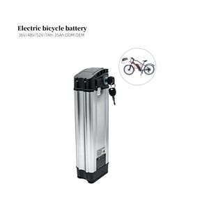 Özelleştirilmiş 24v 36v 48v 60v 8ah 10ah 20ah 30ah 50ah 60ah Gümüş Balık Lityum-iyon Elektrikli Bisiklet Pil Paketi (E-Bisiklet için) - Product Image 1