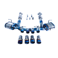 Tuyau d'échappement de luxe GFC pour Chevrolet Corvette C8 ZR1 5.5L en alliage de titane poli miroir, silencieux à soupapes variables 1.5mm