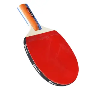 Raket tenis meja, OEM gagang pendek kayu Set raket tenis meja profesional