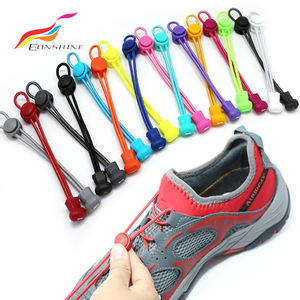 도매 저렴한 축구 신발 레이스 등산 패스너 탄성 끈 넥타이 - Product Image 1