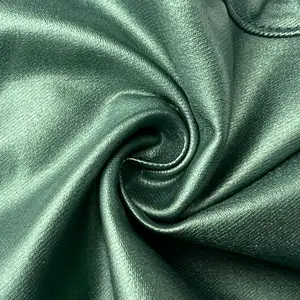 Kain jins celana wanita bergaya Rayon nilon bengine dengan desain tekan perak berongga untuk celana wanita bergaya