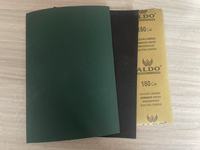 Papier abrasif 230x280mm pour le débavurage des surfaces métalliques, carbure de silicium noir, élimination de la rouille