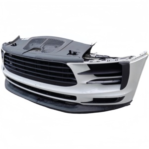 Para <span class=keywords><strong>Porsche</strong></span> <span class=keywords><strong>Macan</strong></span> boca delantera 95B montaje de parachoques <span class=keywords><strong>Turbo</strong></span> envolvente rejilla media montaje de luz antiniebla GTS protector parachoques Original - Product Image 3