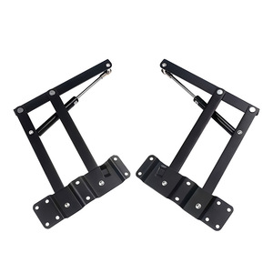 Mécanisme de levage pour table basse Wansheng, réglage pneumatique noir, support pliable, accessoire de quincaillerie pour meubles - Product Image 3