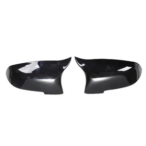 Cubierta de espejo lateral negro brillante ABS de repuesto para BMW F10 LCI 2014-2016 espejo retrovisor estilo M