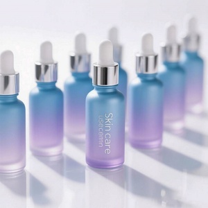 Frosted Essential Oil Glass <b>Dropper</b> <b>Bottles</b> 5ml 10ml 15ml 20ml 30ml 50ml 100ml with Custom Logo for Skin Care & Hair - Product Image 3