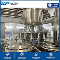 Nouvelle usine de remplissage automatique complète pour jus de fruits, thé et boissons, machine de remplissage à chaud de haute précision