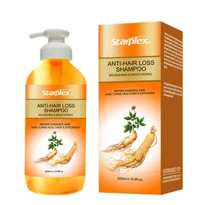 Оптовая продажа, Очищающий органический растительный травяной шампунь против выпадения волос Starplex под заказ