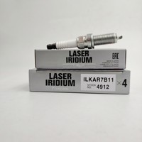 Bougie d'allumage à l'iridium pour essence ILKAR7B11 4912, nouvelle performance, remplacement OEM, garantie 1 an pour moteur automobile Infiniti