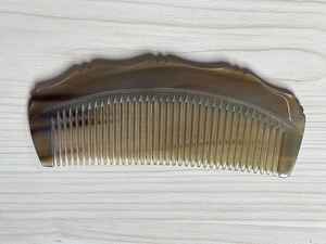 Natural Handmade Buffalo Horn Hair <b>Comb</b> <b>Wide</b> Smooth Tooth For Gentle Detangling Hair Care And Daily Hair Grooming - Product Image 5