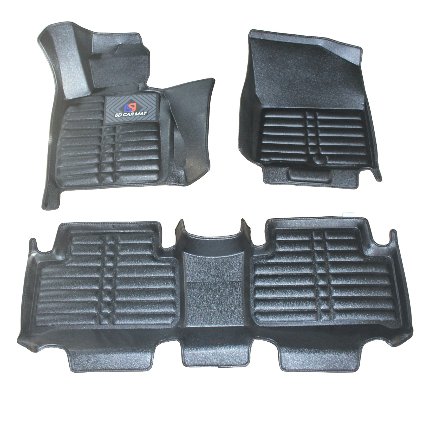 CarFashion All-Weather B2 Car Floor Mat Set in Black 2-Piece Without Mat Holder CarFashion All-Weather B2 Car Floor Mat Set in Black 2-Piece Without Mat Holder