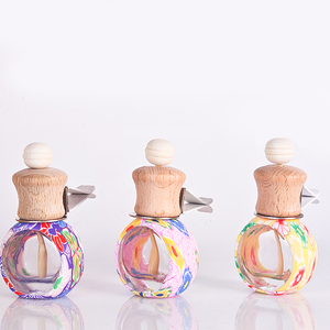 Bottiglia di profumo da 10ml con ciondolo in vetro per auto ricaricabile bottiglia diffusore appesa per profumo aromaterapia - Product Image 5