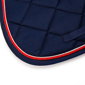 Selle de saut pour cheval en cuir confortable de couleur marine, vente en gros équestre personnalisée - Product Image 4