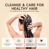 Shampooing Crème Antichute FUSUN à l'Huile d'Argan 500ml, Soin Réparateur Capillaire et du Cuir Chevelu, Formule 2-en-1, Fournisseur Marque Blanche en Gros