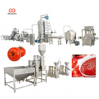 Production de traitement concentré Compote purée pâte de tomate Machine à dépulper pour la fabrication de tomates en étain