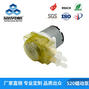 Mini pompe péristaltique à haut débit pour appareils électroménagers, robot aspirateur dissolvant le savon, pompe à eau, pièces de micro-aspirateur - Product Image 3