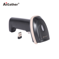 Escáner de Código de Barras Inalámbrico y Alámbrico 2D de Mano A-9568HD, Escaneo Rápido, Lector de Código de Barras Láser de 2.4G, Pistola de Escaneo de Código de Barras