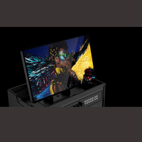 Haut-parleur de fête Bluetooth portable 15 pouces Subwoofer Karaoké Système de son DJ avec écran LED