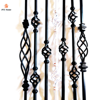 Meilleur prix 1/2 "creux fer panier Knuckle balustres tige fer broches pour escaliers intérieurs
