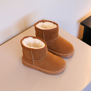 秋冬童鞋婴儿棉鞋羊毛雪地靴马丁靴时尚男童女童短靴 - Product Image 4