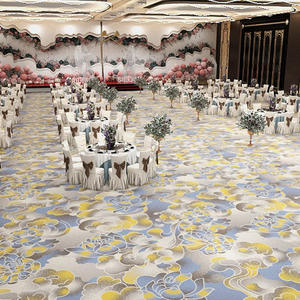 Tapis Axminster pleine surface - Tissé à la machine, en laine et nylon, usage commercial, antidérapant, résistant à l'usure, écologique, haut de gamme, sur mesure - Product Image 4