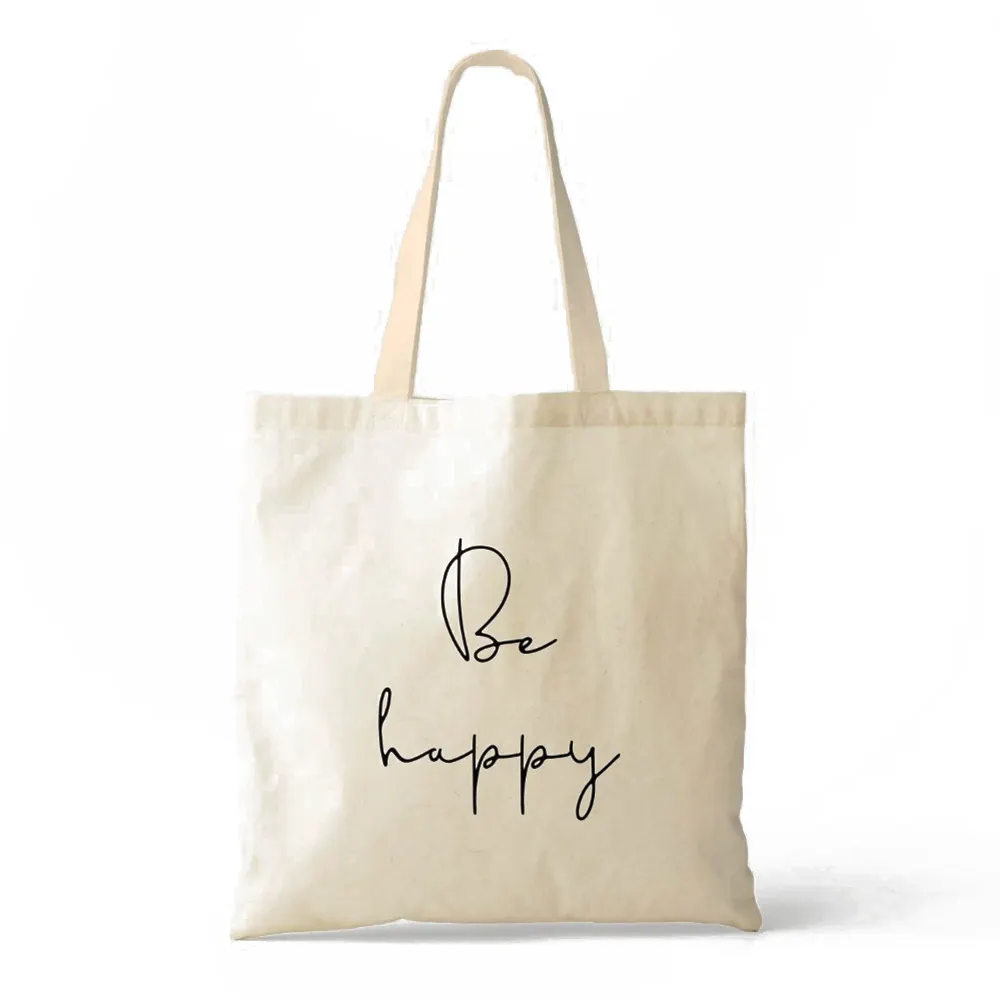 Hot Selling Organic Beach Cotton Canvas Tote Bag Wholesale Eco Friendly Natural White Cotton Canvas Tote Bag With Custom Logo