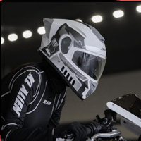 Casque de moto intégral ABS 3C/DOT 902-A Star Flash avec double visière, personnalisé, directement d'usine, nouveau modèle 2026 pour le commerce extérieur