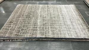 Tapis pliable de style européen | Grande impression de tapis à tissage plat non toxique | Conception écologique en soie de bambou pour enfants - Product Image 3