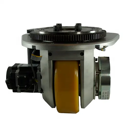AGV Xe Nâng Brushless DC AGV Robot Wheel Hub Servo Motor 48V 400W Chỉ Đạo Wheel 48V 200W CE Cấp Giấy Chứng Nhận