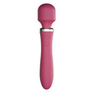 Vibrador de Doble Cabeza de 20 cm, 10 Modos, Estimulación Dual, Recargable por USB, Masajeador de Punto G de Silicona, Impermeable, con Control Remoto, Juguete Sexual - Product Image 2