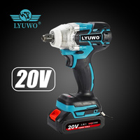 Professioneller Wiederaufladbarer Kabelloser 20V Schlanker Mini Tragbarer Akku-Schlagschrauber mit 350Nm Max. Drehmoment für Autoreparaturen